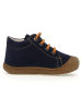 Naturino Skórzane sneakersy "Cocoon" w kolorze granatowym
