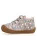 Naturino Leder-Sneakers "Cocoon" in Grau/ Bunt