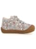 Naturino Leder-Sneakers "Cocoon" in Grau/ Bunt