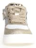 Naturino Leren sneakers "Hess"  zilverkleurig/goudkleurig
