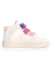 Naturino Leder-Sneakers "Theral" in Creme/ Pink