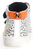 Naturino Leder-Sneakers "Pinn" in Schwarz/ Weiß