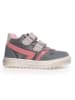 Naturino Leder-Sneakers "Ceonia" in Grau/ Rosa