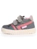 Naturino Leder-Sneakers "Ceonia" in Grau/ Rosa