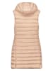 ANAPURNA Doorgestikte bodywarmer "Vakitalana Long'' beige