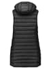 ANAPURNA Doorgestikte bodywarmer "Vakitalana" zwart