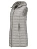 ANAPURNA Doorgestikte bodywarmer "Vakitalana" lichtgrijs