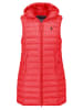 ANAPURNA Doorgestikte bodywarmer "Vakitalana" rood