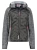 ANAPURNA Fleecejacke "Tagadana" in Grau/ Schwarz