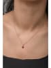 Heliophilia Rosévergulde ketting met hanger - (L)42 cm