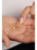 Heliophilia 2er-Set: Vergold. Ringe mit Edelsteinen