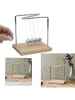 The Concept Factory Dekoobjekt in Hellbraun/ Silber - (H)15 cm