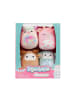 Squishville 4er-Set: Kuscheltiere "Barnyard Squad" - ab 3 Jahren - je (H)5 cm