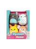 Squishville 4er-Set: Kuscheltiere "Up All Night Squad" - ab 3 Jahren - je (H)5 cm