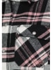 Fresh Made Hemdjacke in Schwarz/ Rosa