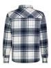 Sublevel Hemdjacke in Blau/ Weiß/ Schwarz