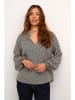 CULTURE Blouse zwart/wit