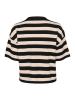 SAINT TROPEZ Pullover in Schwarz/ Sand