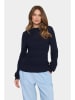 SAINT TROPEZ Sweter w kolorze granatowym