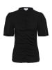 SAINT TROPEZ Bluse in Schwarz
