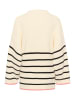 Soaked in Luxury Pullover in Creme/ Schwarz