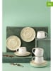 Hermia 6er-Set: Kaffeetassen in Weiß/ Creme - 90 ml