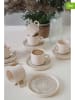 Hermia 6er-Set: Kaffeetassen in Beige - 184 ml