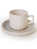 Hermia 6-delige set: koffiekoppen beige - 184 ml