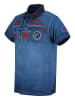 Geographical Norway Koszulka polo "Kamo" w kolorze niebieskim