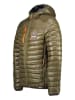 Geographical Norway Doorgestikte jas "Briout" kaki