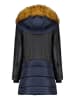 Geographical Norway Parka "Ausmose" w kolorze granatowo-czarnym