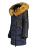 Geographical Norway Parka "Ausmose" donkerblauw/zwart
