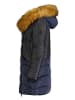 Geographical Norway Parka "Ausmose" donkerblauw/zwart