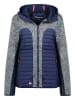 Geographical Norway Fleece vest "Taquese" donkerblauw/grijs