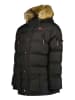 Geographical Norway Parka "Bravici" w kolorze czarnym