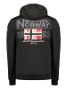 Geographical Norway Sweatjacke "Glacier" in Schwarz