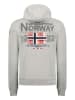 Geographical Norway Sweatvest "Glacier" grijs