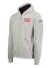 Geographical Norway Sweatvest "Glacier" grijs