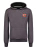 Geographical Norway Hoodie "Fondant" antraciet