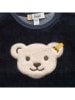 Steiff 3-delige outfit donkerblauw/wit