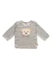 Steiff 3-delige outfit grijs/wit