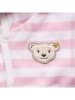 Steiff 3-delige outfit lichtroze/wit