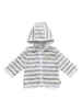 Steiff 3-delige outfit grijs/wit