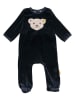 Steiff 3-delige outfit donkerblauw/wit