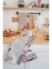 Butter Kings 2-delige set: theedoeken "Frosty Branches" grijs/beige - (L)70 x (B)50 cm