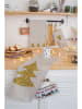 Butter Kings 2-delige set: theedoeken "Gold tree" beige/goudkleurig - (L)70 x (B)50 cm