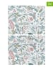 Butter Kings 2-delige set: placemats "Christmas" meerkleurig - (L)35 x (B)45 cm