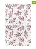 Butter Kings 2-delige set: placemats "Rowan berries" rood/zwart/wit - (L)35 x (B)45 cm