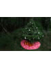 Butter Kings Kerstboomrok "Golden snowflakes" rood/goudkleurig - Ø 130 cm