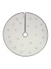 Butter Kings Kerstboomrok "Snowflakes" crème - Ø 130 cm